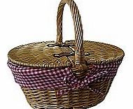 Uppercrust The Uppercrust Mini Lined Picnic Basket