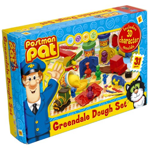Upstarts Postman Pat 3D Greendale Dough Set