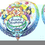 Upstarts Singing Balloon - Happy Birthday To You (Clown & Kids Singing)