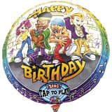 Upstarts Singing Balloon - Rappers Delight Birthday