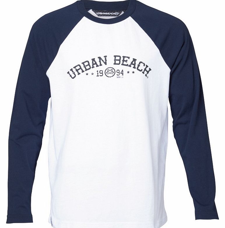 Urban Beach Boys Long Sleeve T-Shirt Torn Blue