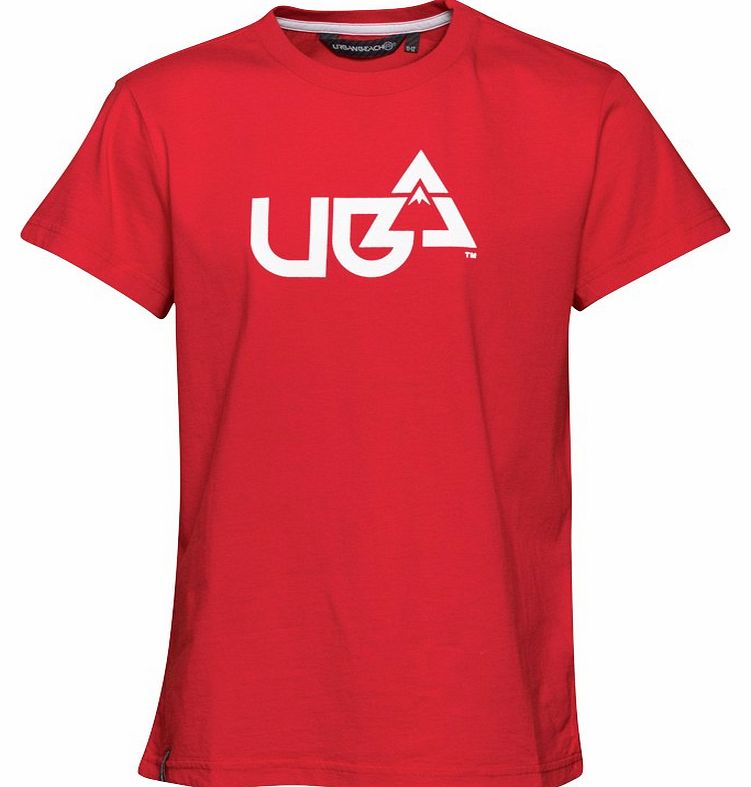 Boys Mountain T-Shirt Red