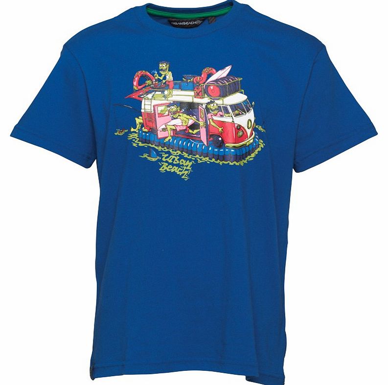 Urban Beach Boys T-Shirt Hovervan Blue