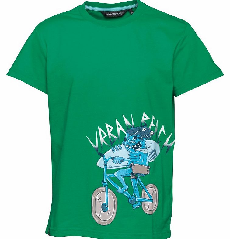 Urban Beach Boys T-Shirt Psycalist Green