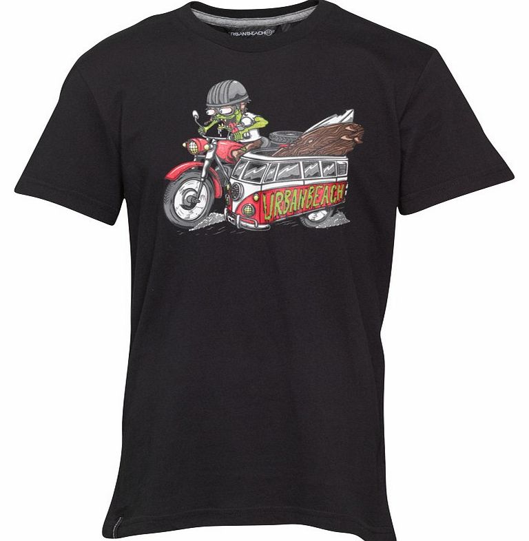 Urban Beach Boys T-Shirt Sidecar Black