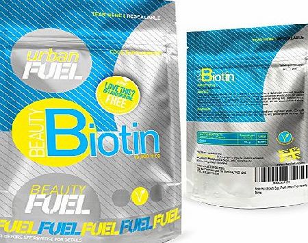 Urban Fuel Biotin Hair Growth Supplement, 30 Tablets (Full Month Trial) From Urban Fuel Beauty