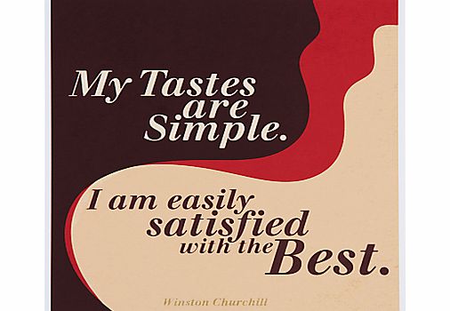 Urban Graphic Easily Satisfied Greeting Card