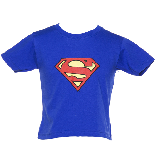 Urban Species Kids Classic Superman Logo T-Shirt from Urban
