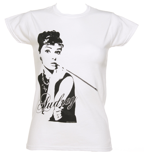 Ladies Audrey Hepburn Cigarette T-Shirt from
