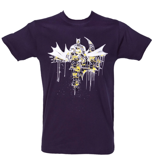 Mens Batman Graffiti Dark Knight T-Shirt