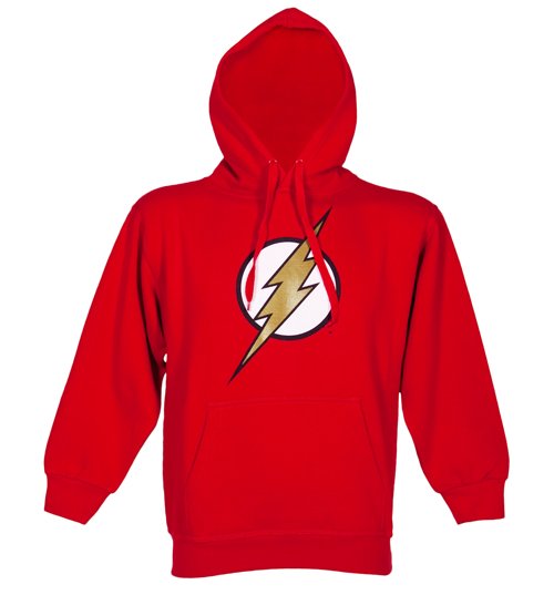Mens The Flash Logo DC Hoodie from Urban