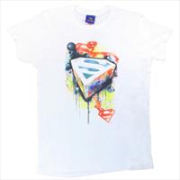White Superman T-Shirt (Graff) by