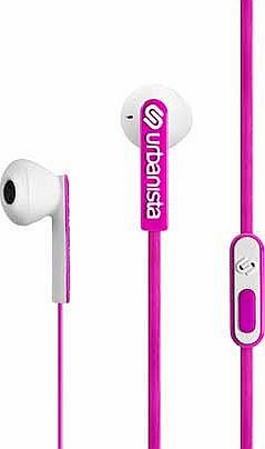 San Francisco In-Ear Headphones - Pink