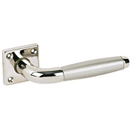 Madeira Latch Door Handle Square Backplate