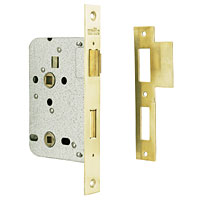 URFIC WC Mortice Lock Polished Brass