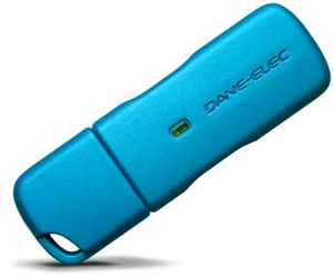 USB 2.0 Flash / Key Drive - 1GB - Dane-Elec zLight