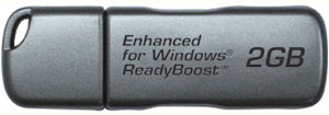 USB 2.0 Flash / Key Drive - 2GB - Dane-Elec zMate Boost (Vista ReadyBoost enabled)