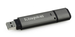 USB 2.0 Flash / Key Drive - 2GB - Kingston Data Traveler Secure