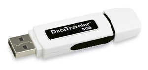 USB 2.0 Flash / Key Drive - 8GB - Kingston Data Traveler - DTI/8GB