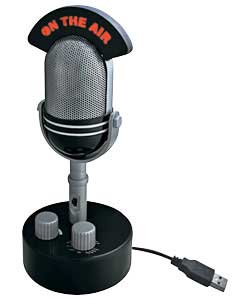 Retro Radio Microphone