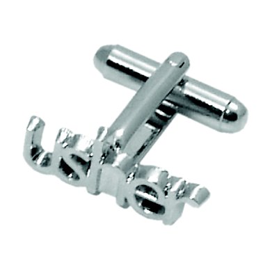 Usher word cufflinks