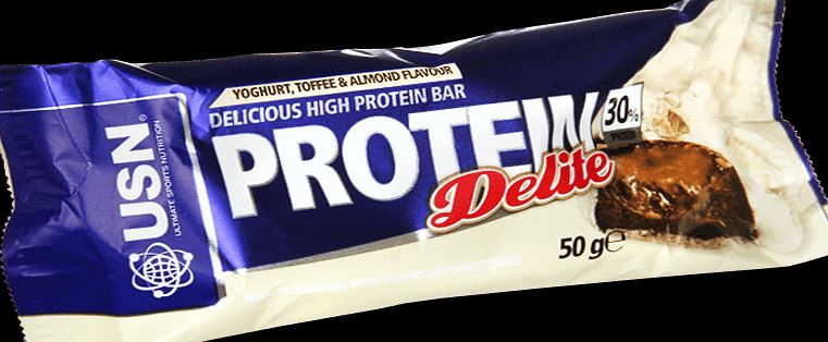 USN Delite Toffee Yoghurt 12 x 50g - 12 x 50g