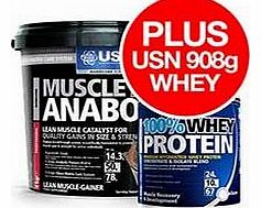 USN Muscle Fuel Anabolic 4kg - Banana