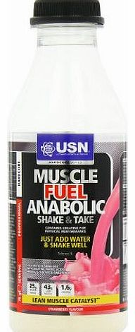 USN Muscle Fuel Anabolic Shake and Take - Pack of 20, Strawberry