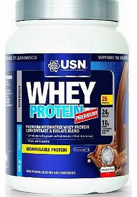 USN Whey Protein Premium Muscle Development and Recovery Shake Powder, Banana - 908 g