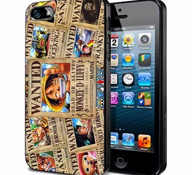 UTMSHOP ONP12 Case cover black PVC for Ipod 5g One Piece Cartoon Luffy @UTMSHOP