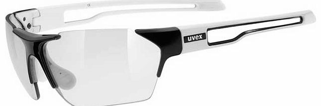 Uvex SGL202 Vario Sunglasses - Black and White