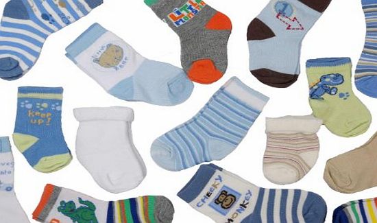 *Great Value* Baby Boys 20 pack socks