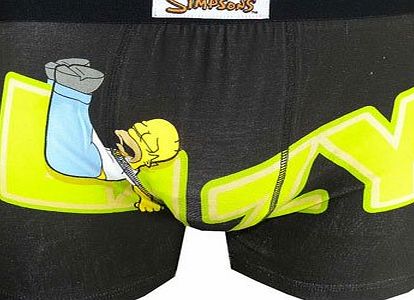 UWear Homer Simpson Lazy Boxer Shorts - X Large