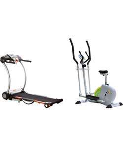 99 Treadmill and Cycle/Elliptical Cross Trainer Bundle