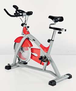 V-Fit Aerobic Training Cycle - Red. Resistance pads