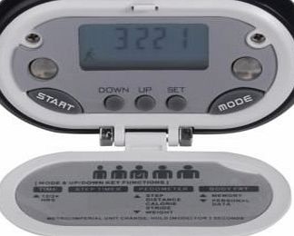 V-fit Pedometer with Body Fat Monitor