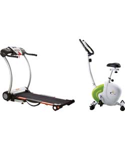 V-Fit Treadmill and Upright Cycle Bundle