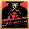 V For Vendetta Red Poster