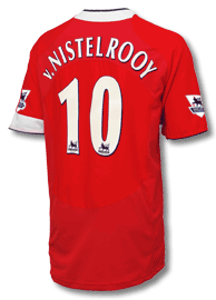 V.Nistelrooy Nike Man Utd home (V.Nistelrooy 10) 04/05