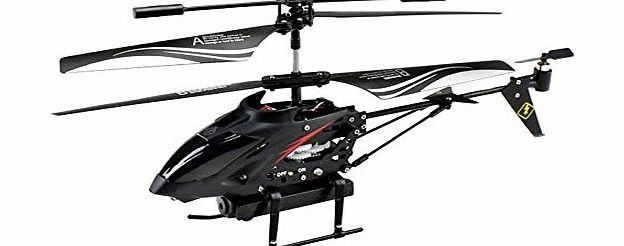 Vakind 3.5 Ch Radio Remote Control RC Metal Gyro Helicopter with Camera Airplane