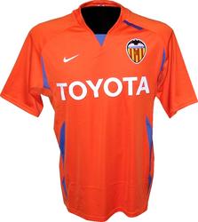 Valencia Nike 07-08 Valencia Training Jersey (Orange)
