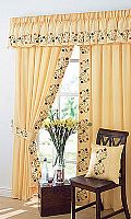 Valentino Faux Silk Curtains