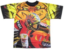 Valentino Rossi Valentino Rossi Helmet T-Shirt (Yellow)