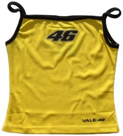 Valentino Rossi Ladies No.46 Top (Yellow)