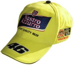 Valentino Rossi Valentino Rossi Nastro Azzuro Cap (Yellow)