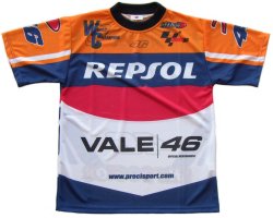 Valentino Rossi Repsol T-Shirt (Blue)