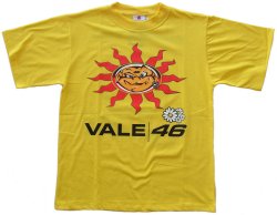 Valentino Rossi Valentino Rossi Vale 46 T-Shirt (Yellow)