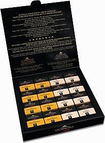 Valrhona Grands Crus milk chocolate squares gift