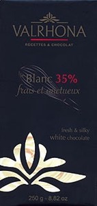 Valrhona Le Blanc, white chocolate couverture