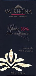 Valrhona Le Blanc, white chocolate couverture